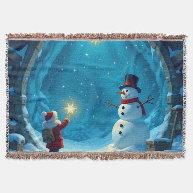 Cobertor „Weihnachtliche Harmonie“ (Frente)