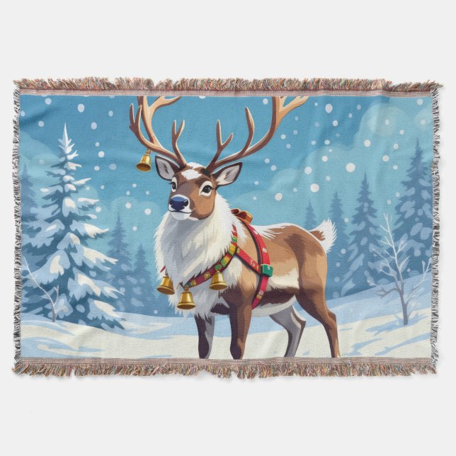 Cobertor „Weihnachtliche Harmonie“ (Frente)