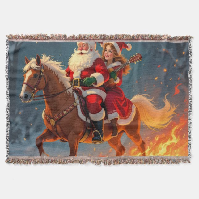 Cobertor Weihnachtliche Harmonie“107 (Frente)