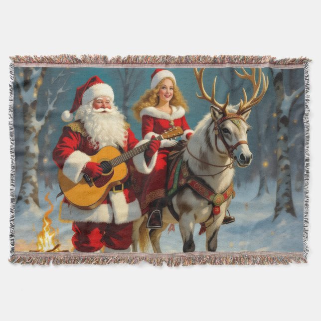 Cobertor Weihnachtliche Harmonie“111 (Frente)