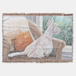 Cobertor Westin Olhando uma janela