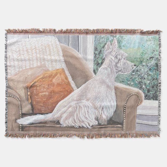 Cobertor Westin Olhando uma janela (Frente)