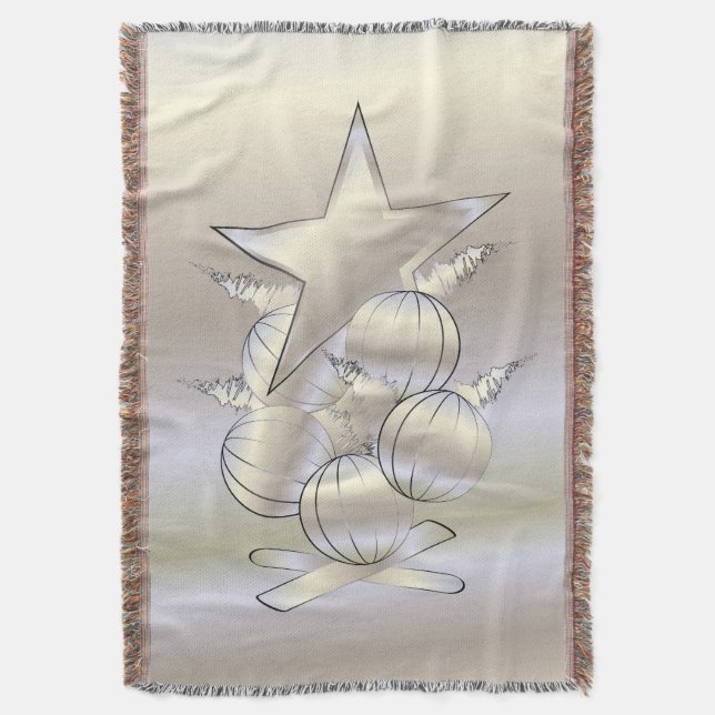 Cobertor White gold Christmas (Frente Vertical)