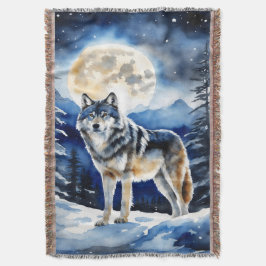 Cobertor Wild Wolf