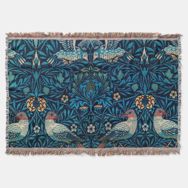 Cobertor William Morris Birds (Frente)