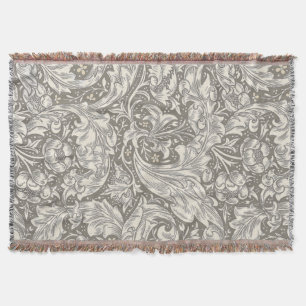 Cobertor William Morris Botão Solteiro Flor Bot