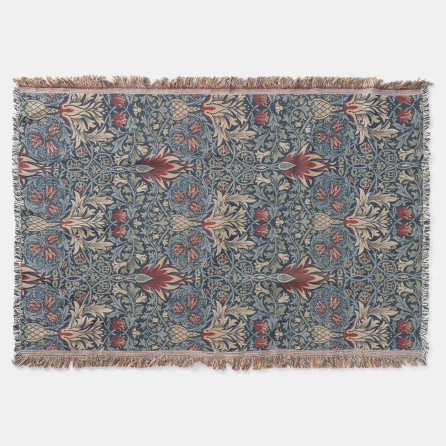 Cobertor William Morris: Cacheshead Blanket (Frente)