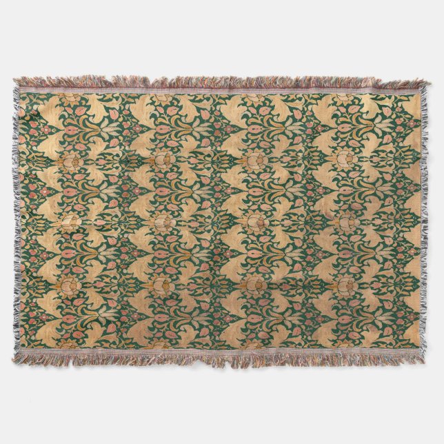 Cobertor William Morris Floral Blanket (Frente)