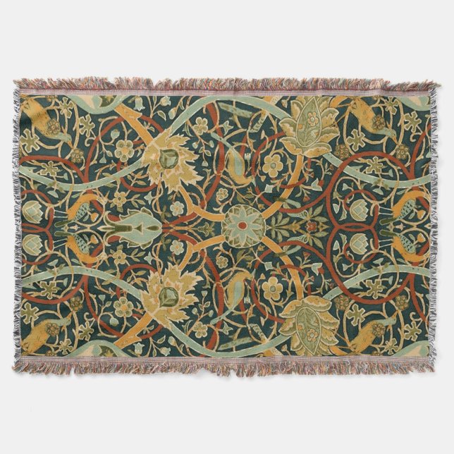 Cobertor William Morris Oriental Carpet Art (Frente)