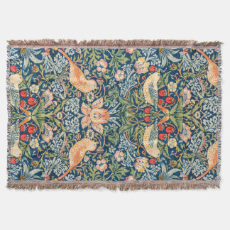 Cobertor William Morris Strawberry Thef Throw