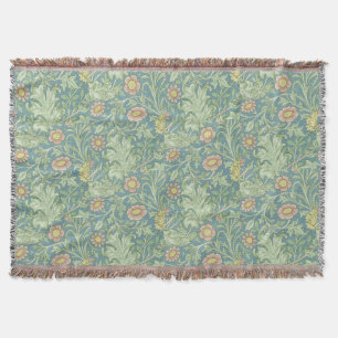 Cobertor William Morris Vintage Floral Double Boughs