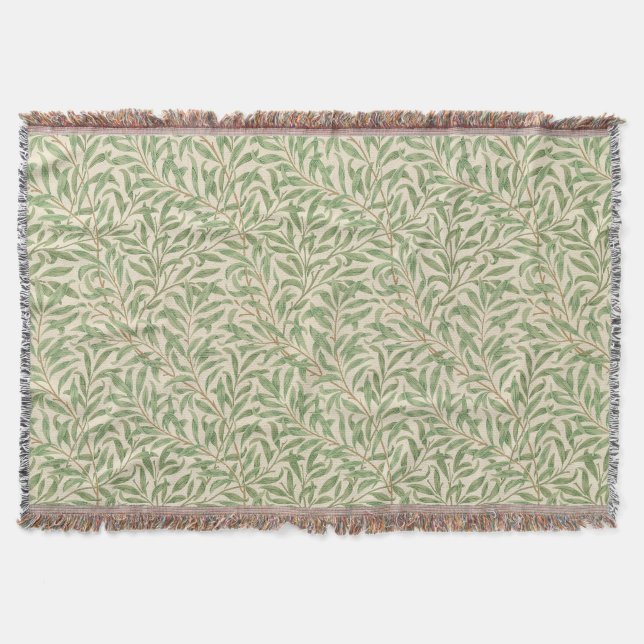 Cobertor William Morris Willow Bough Garden Flower Classic (Frente)