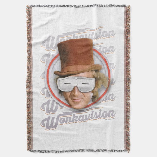 Cobertor Willy Wonka in Wonkavision Goggles (Frente Vertical)