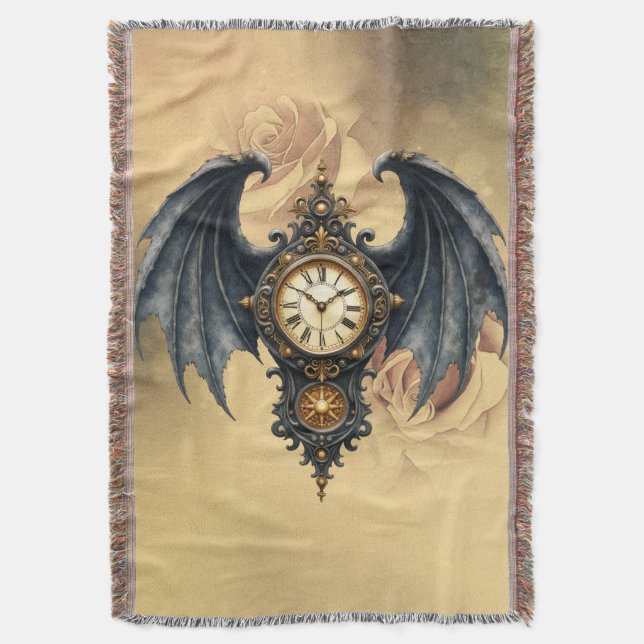 Cobertor Wings of Eternity – The Timeless Guardian.  (Frente Vertical)