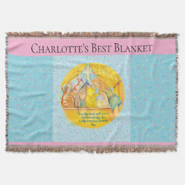 Cobertor Winnie The Pooh Throw - Gift for Girl