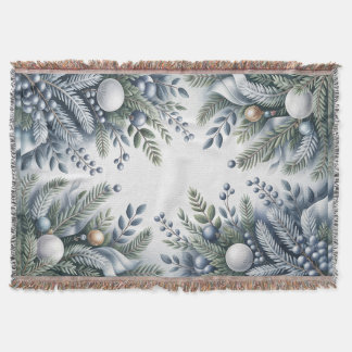 Cobertor Winter Wreath Christmas