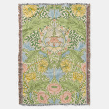 Wm Morris Myrtle Floral Arte Novo Pastel