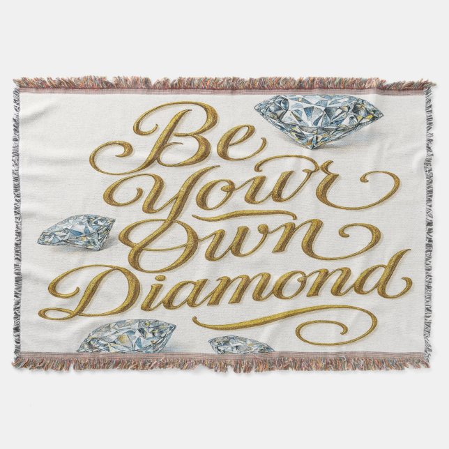 Cobertor Women's Motivational Quote Blanket (Frente)