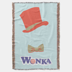 Cobertor Wonka Top Hat e Arco Tie