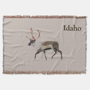 Cobertor Woodland Cariou