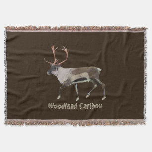 Cobertor Woodland Cariou