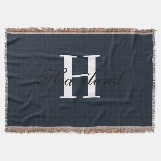 Cobertor Xadrez Azul HAMbyWG (Frente)