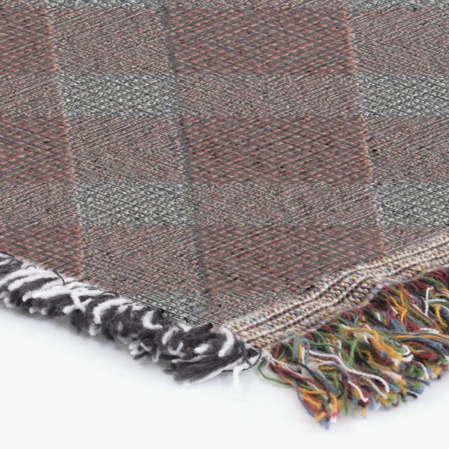 Cobertor Xadrez de tartã transversal com alivio ligeira (Canto)