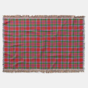 Cobertor Xadrez Escocesa Clan Burrell Tartan