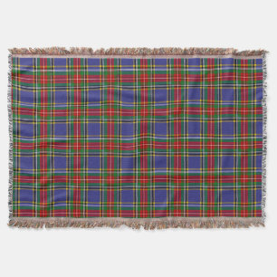 Cobertor Xadrez Escocesa do Clã MacBeth Tartan