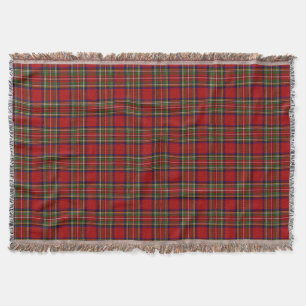Cobertor Xadrez Real Stewart Tartan Padrão Escocês