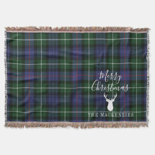 Cobertor Xadrez Rustic Tartan Clan MacKenzie
