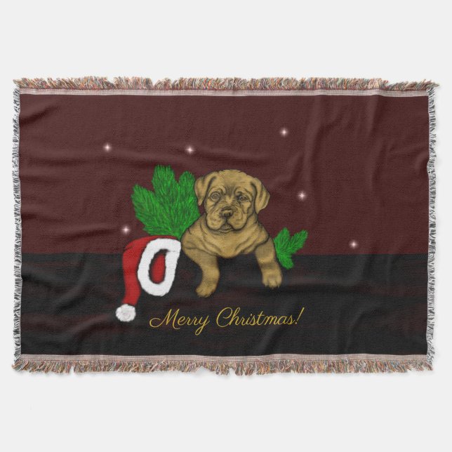 Cobertor XMas puppy (Frente)