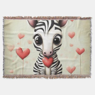 Cobertor Zebra Love 1