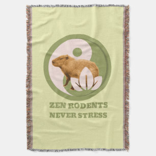 Cobertor Zen Rodents Nunca Stress Capybara