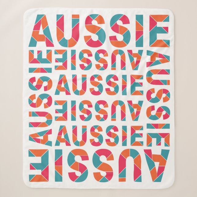 cobertores Coloridos AUSSIE (Frente)