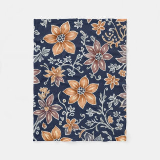 Cobertores com padrão de batik