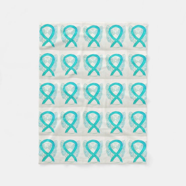 Cobertores de Fita de Sensibilização para o Cancer (Frente)