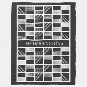 cobertores de velo personalizados dos quadrados ge