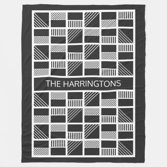 cobertores de velo personalizados dos quadrados ge (Frente)