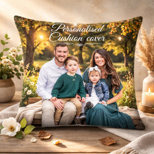 Cobertura de Almofada Personalizada para Família d