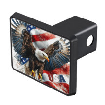 Águia Americana Patriótica – Bandeira Americana Ou