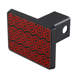 Cobertura Para Engate De Reboque Padrão do Hexágono Vermelho