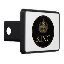 Cobertura Para Engate De Reboque Rei e Coroa Emblema Real