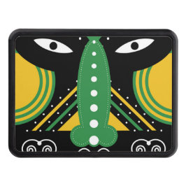 Cobertura Para Engate De Reboque ritual verde tribal