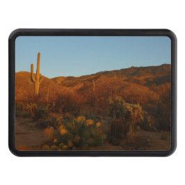 Cobertura Para Engate De Reboque Saguaro Sunset I Arizona Desert Landscape