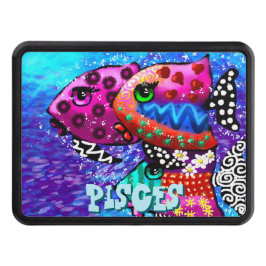 Cobertura Para Engate De Reboque Trio de Peixes Quimológicos Peixes Personalizados