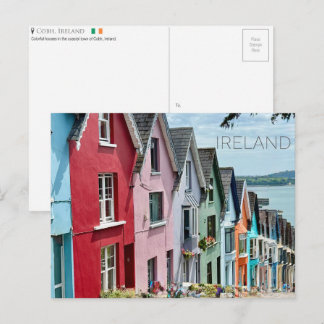 Cobh, cartão postal de viagem da Irlanda