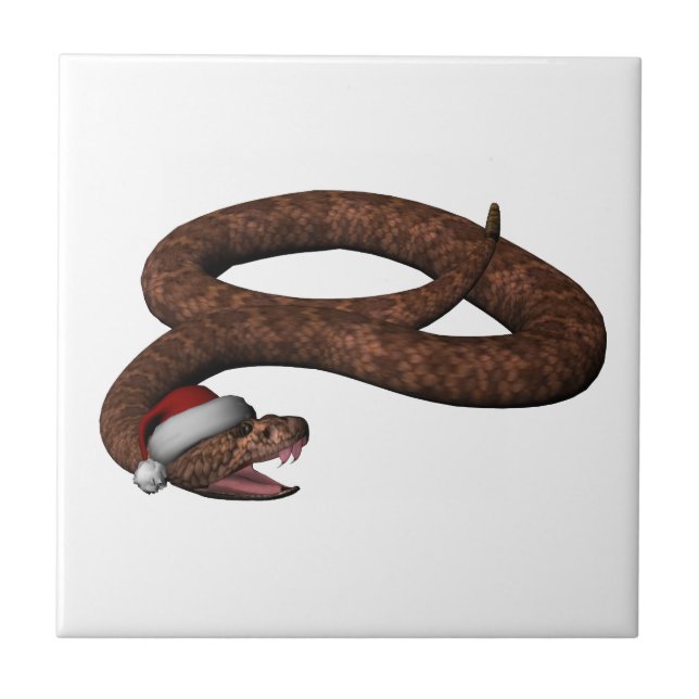 Cobra com chapéu de Papai Noel (Frente)