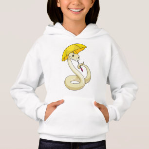 Cobra com guarda-chuva