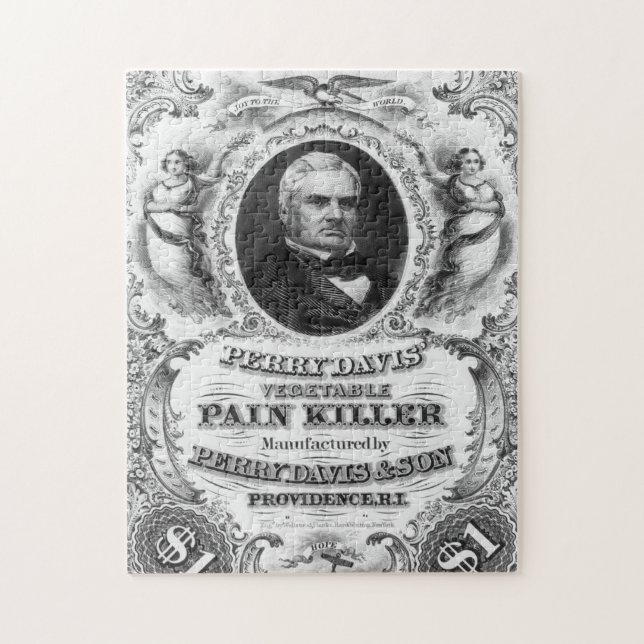 Cobra Oil and Old Ads 8 Jigsera Quebra-cabeça (Vertical)